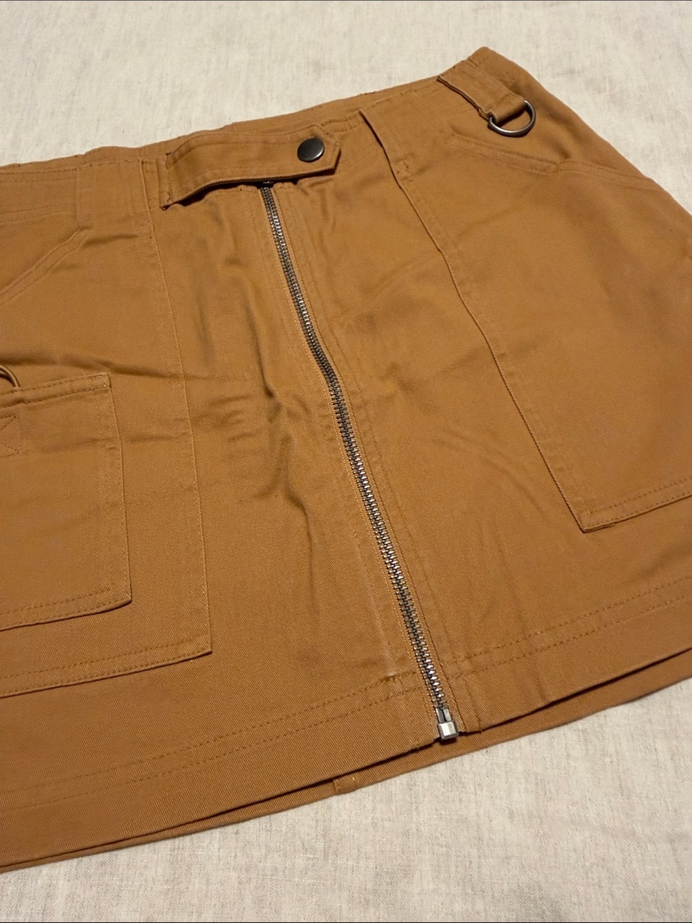 Wild Fable Front Zip A-Line Cargo Skirt